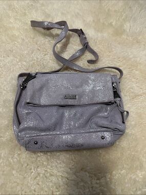 Aimee Kestenberg Lilac Metallic Crossbody Bag